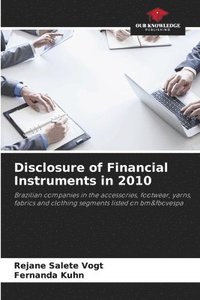 bokomslag Disclosure of Financial Instruments in 2010