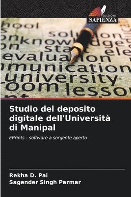 Rekha D Pai, Sagender Singh Parmar, Rekha D. Pai - Studio del deposito digitale dell'Università di Manipal, Häftad