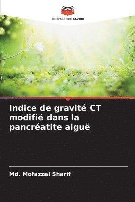 bokomslag Indice de gravit CT modifi dans la pancratite aigu