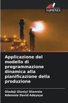 bokomslag Applicazione del modello di programmazione dinamica alla pianificazione della produzione