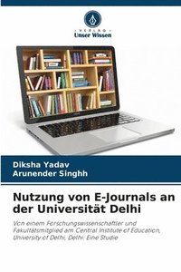 bokomslag Nutzung von E-Journals an der Universitt Delhi