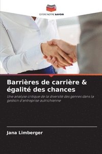 bokomslag Barrires de carrire & galit des chances