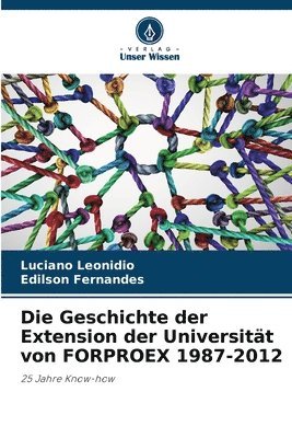 bokomslag Die Geschichte der Extension der Universität von FORPROEX 1987-2012