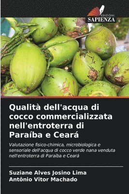 bokomslag Qualit dell'acqua di cocco commercializzata nell'entroterra di Paraba e Cear