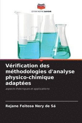 bokomslag Vrification des mthodologies d'analyse physico-chimique adaptes