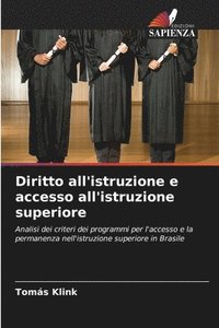 bokomslag Diritto all'istruzione e accesso all'istruzione superiore