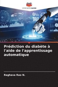 bokomslag Prdiction du diabte  l'aide de l'apprentissage automatique