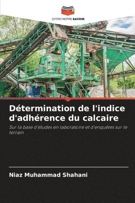 Dtermination de l'indice d'adhrence du calcaire 1