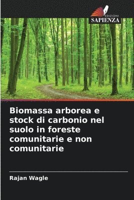 bokomslag Biomassa arborea e stock di carbonio nel suolo in foreste comunitarie e non comunitarie