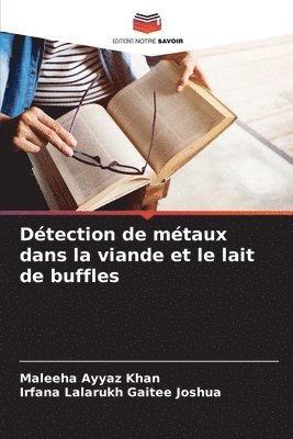 Dtection de mtaux dans la viande et le lait de buffles 1