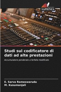 bokomslag Studi sul codificatore di dati ad alte prestazioni