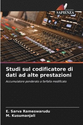 Studi sul codificatore di dati ad alte prestazioni 1