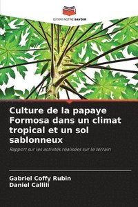 bokomslag Culture de la papaye Formosa dans un climat tropical et un sol sablonneux