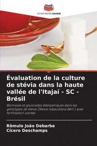 bokomslag Évaluation de la culture de stévia dans la haute vallée de l'Itajaí - SC - Brésil