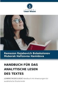 bokomslag Handbuch Fr Das Analytische Lesen Des Textes