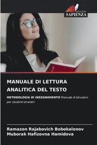 bokomslag Manuale Di Lettura Analitica del Testo