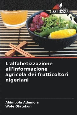 bokomslag L'alfabetizzazione all'informazione agricola dei frutticoltori nigeriani