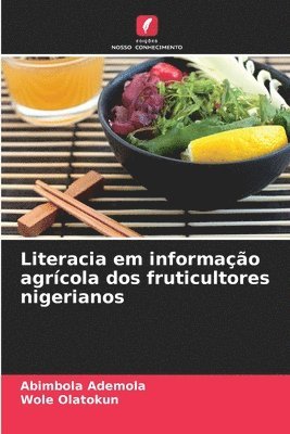 bokomslag Literacia em informao agrcola dos fruticultores nigerianos