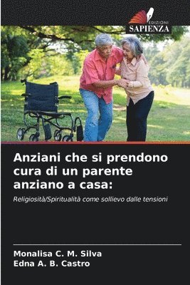 Anziani che si prendono cura di un parente anziano a casa 1