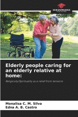 Elderly people caring for an elderly relative at home 1