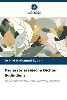 bokomslag Der erste arabische Dichter Sdindiens