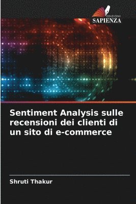 bokomslag Sentiment Analysis sulle recensioni dei clienti di un sito di e-commerce