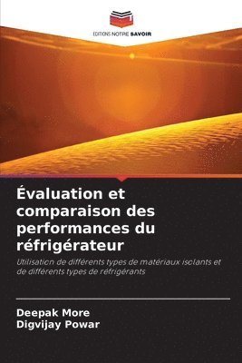 bokomslag valuation et comparaison des performances du rfrigrateur