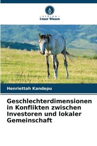 bokomslag Geschlechterdimensionen in Konflikten zwischen Investoren und lokaler Gemeinschaft