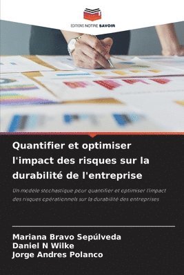 bokomslag Quantifier et optimiser l'impact des risques sur la durabilit de l'entreprise