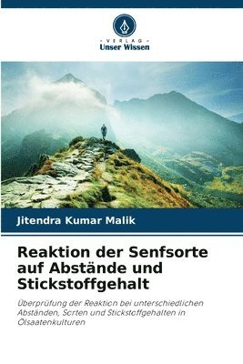bokomslag Reaktion der Senfsorte auf Abstände und Stickstoffgehalt