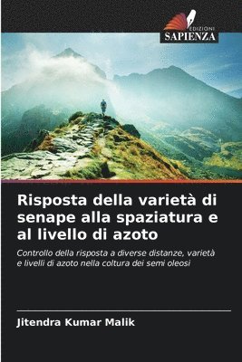 bokomslag Risposta della variet di senape alla spaziatura e al livello di azoto