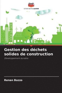 bokomslag Gestion des dchets solides de construction