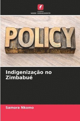 bokomslag Indigenizao no Zimbabu