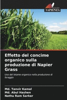 bokomslag Effetto del concime organico sulla produzione di Napier Grass