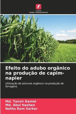 bokomslag Efeito do adubo orgnico na produo de capim-napier