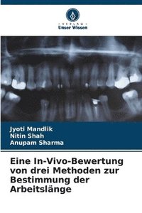 bokomslag Eine In-Vivo-Bewertung von drei Methoden zur Bestimmung der Arbeitslnge