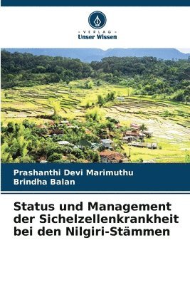 bokomslag Status und Management der Sichelzellenkrankheit bei den Nilgiri-Stmmen