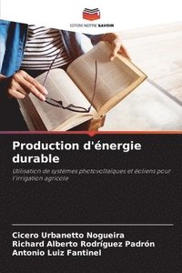 bokomslag Production d'nergie durable