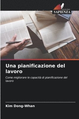 bokomslag pianificazione del lavoro