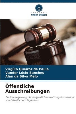 Virgílio Queiroz de Paula, Vander Lúcio Sanches, Alan Da Silva Melo - Öffentliche Ausschreibungen, Häftad