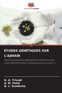 bokomslag tudes Gntiques Sur l'Ajwain