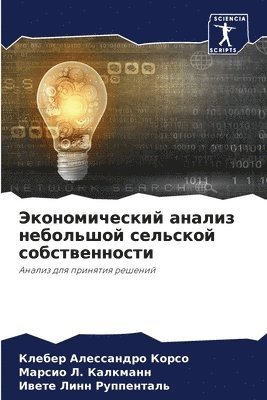 Экономический анализ небольшой сельской