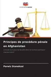 bokomslag Principes de procdure pnale en Afghanistan