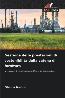 bokomslag Gestione delle prestazioni di sostenibilit della catena di fornitura