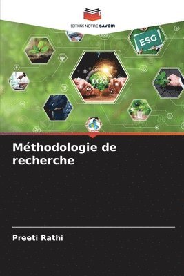Preeti Rathi - Méthodologie de recherche, Häftad
