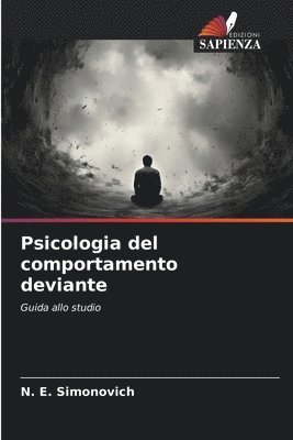 bokomslag Psicologia del comportamento deviante