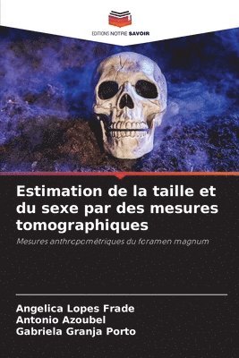 Estimation de la taille et du sexe par des mesures tomographiques 1