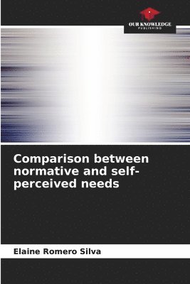 Comparison between normative and self-perceived needs 1