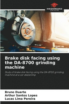 bokomslag Brake disk facing using the DA-8700 grinding machine