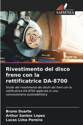 bokomslag Rivestimento del disco freno con la rettificatrice DA-8700